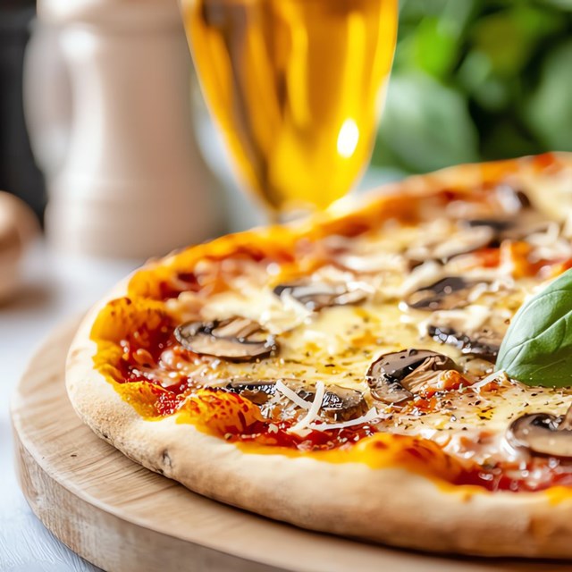 Pizza gallega con sabor de aquí