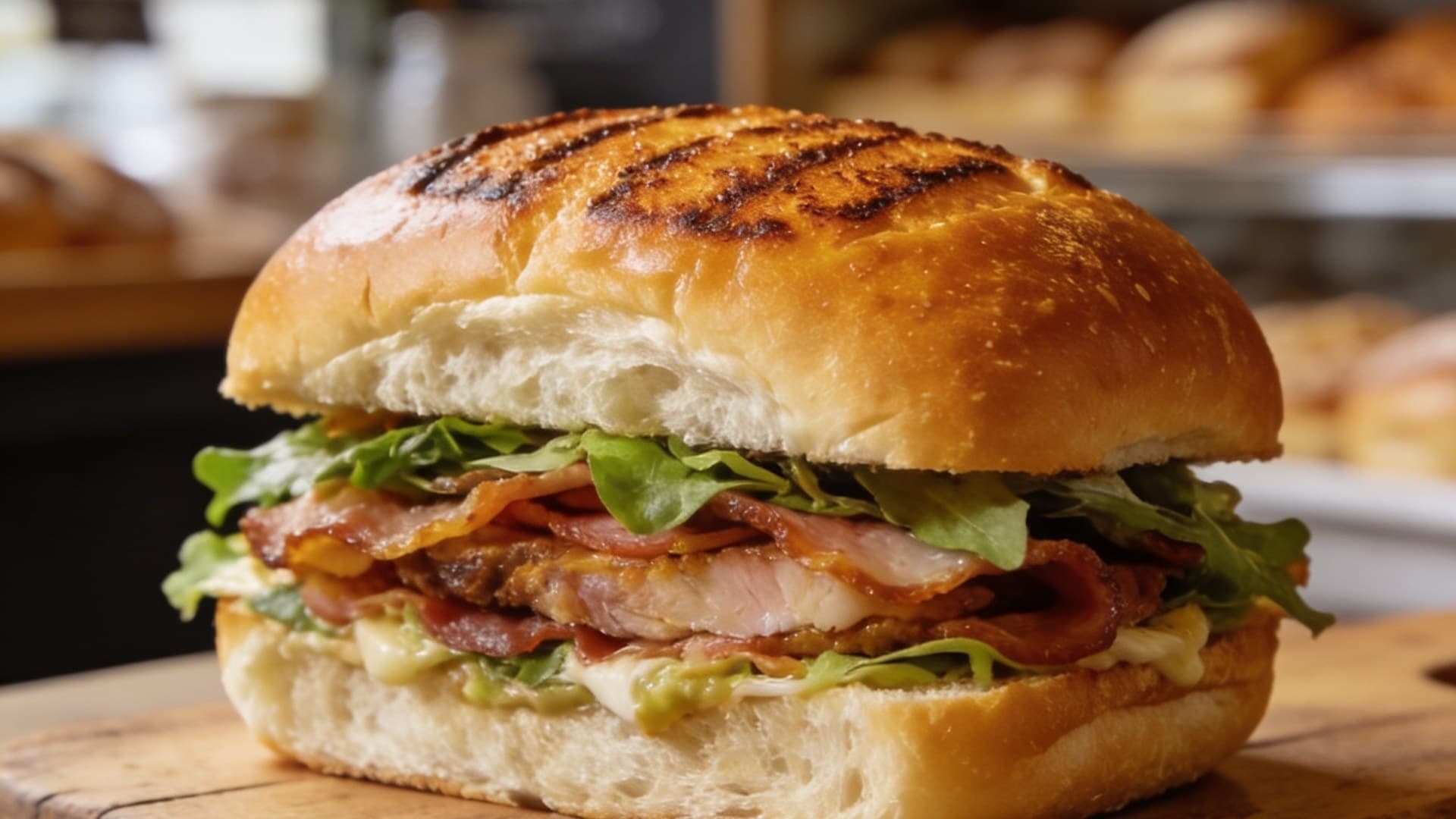 Sándwich brioche relleno Doquier A Coruña