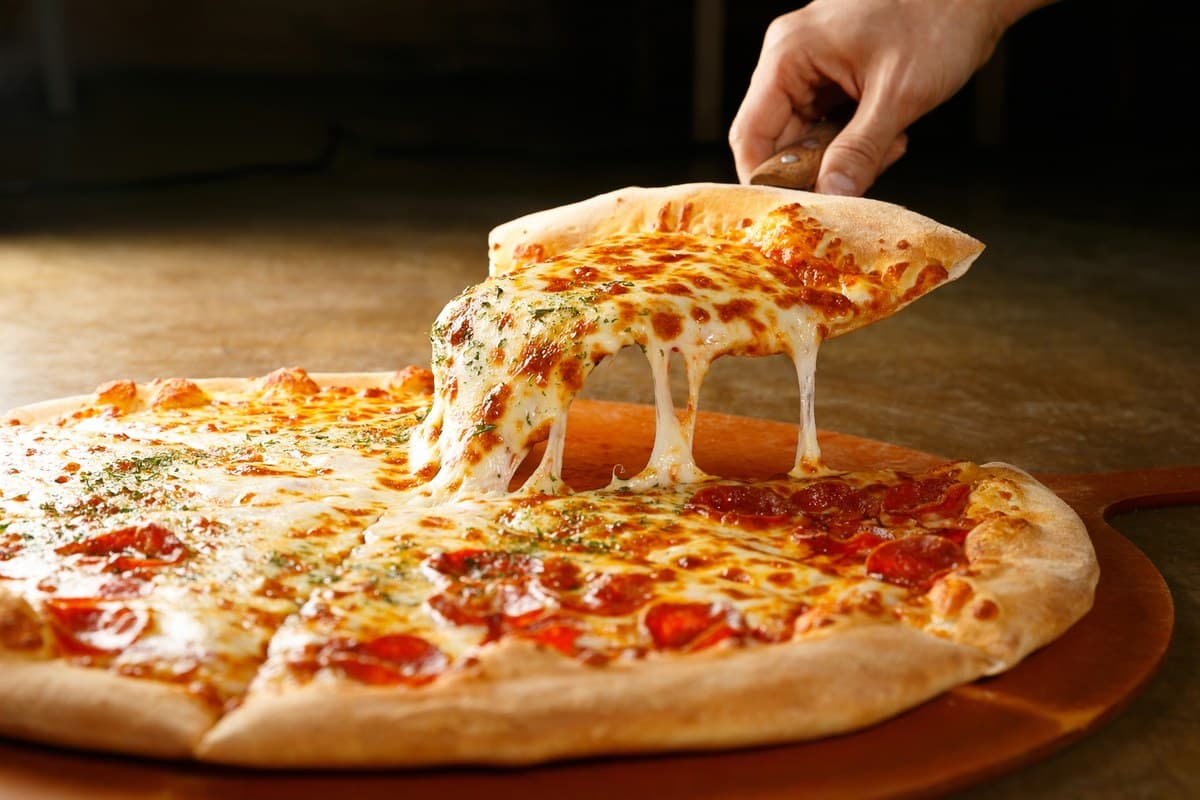 Pizza artesana al horno en A Coruña