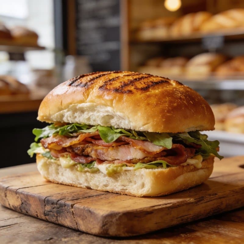 Sándwich brioche en A Coruña
