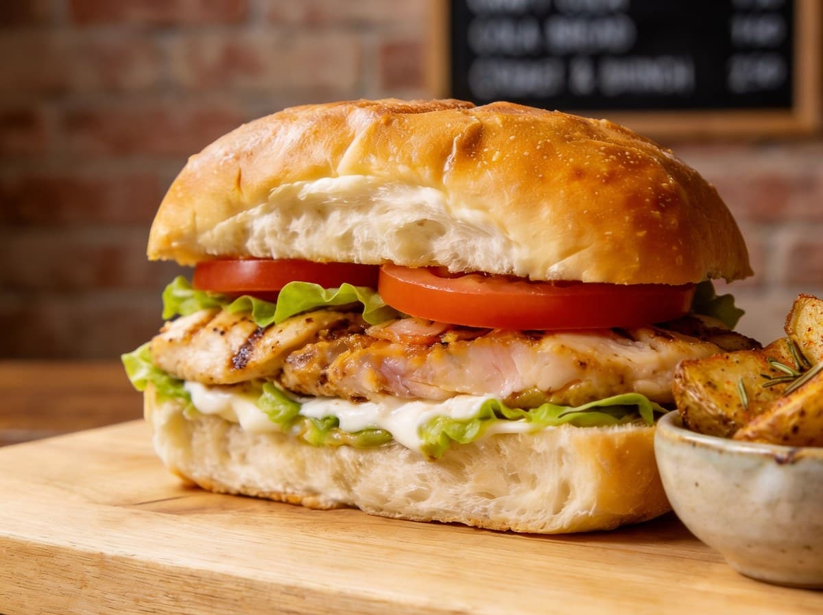 Sándwich brioche en A Coruña